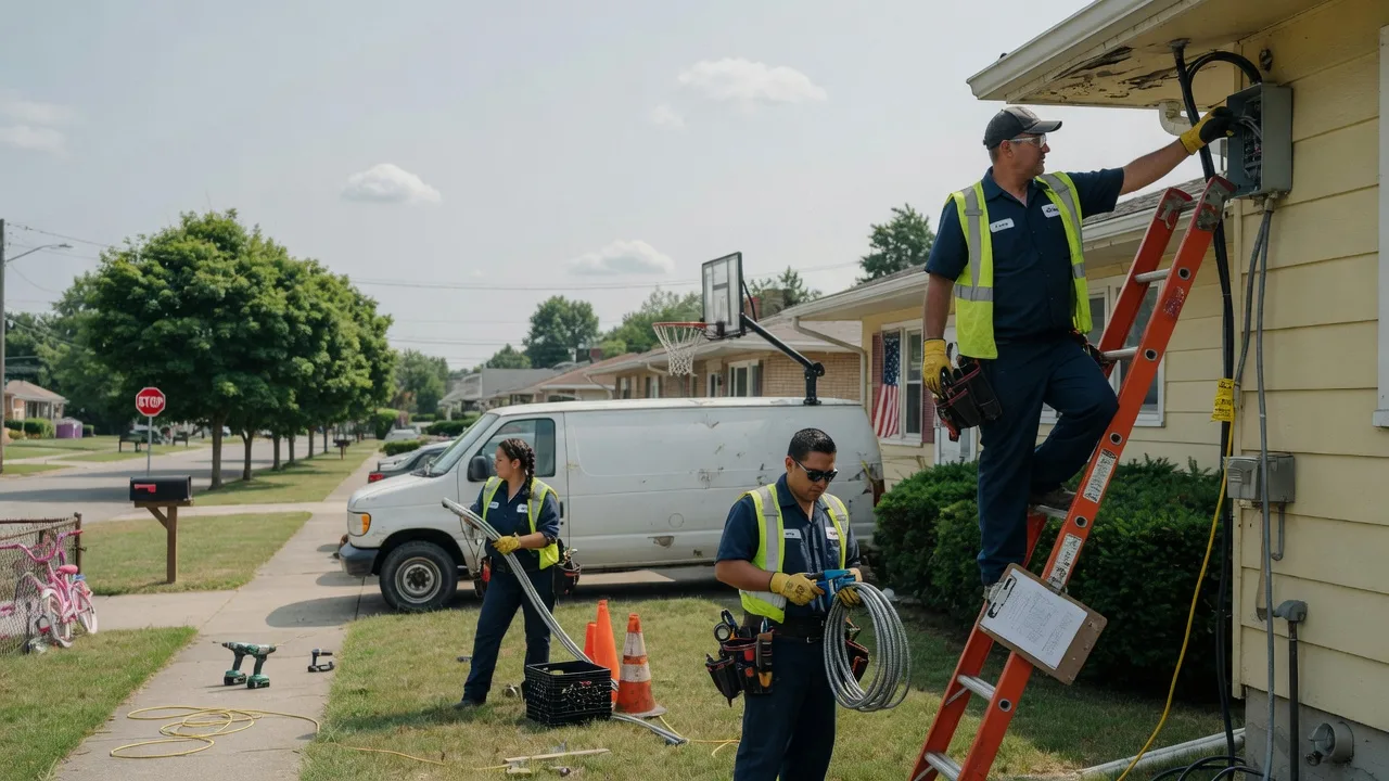 Licensed Electrician in Paloma, IL near me